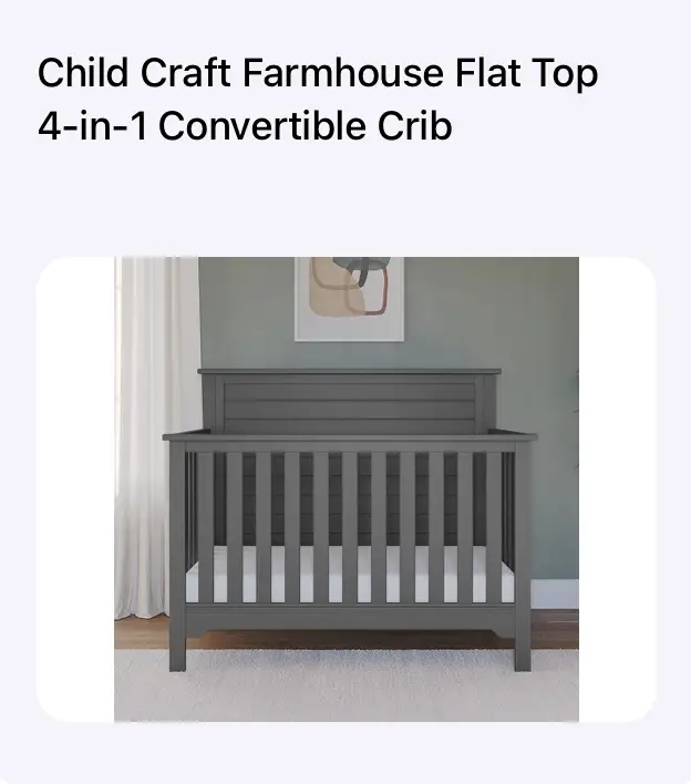 western nursery themed farmhouse crib